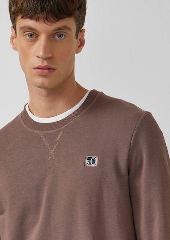 s.Oliver Sweatshirt in Bruin