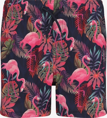 ZigZag Swimming shorts 'Soda' in Black: front