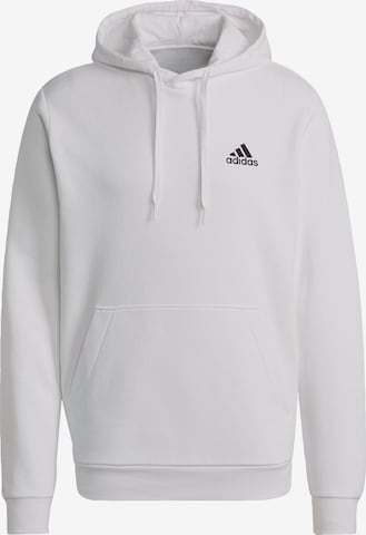 ADIDAS SPORTSWEAR Sports sweatshirt in White: front