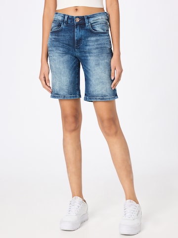 TOM TAILOR Regular Shorts 'Alexa' in Blau: predná strana