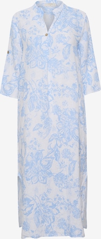 Robe 'Bellis' Cream en bleu : devant