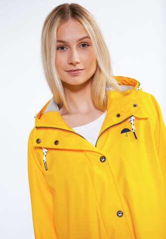 Manteau fonctionnel Schmuddelwedda en jaune