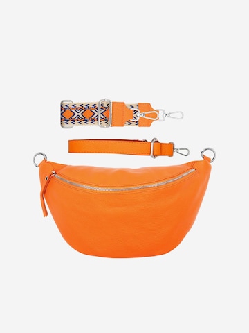SevaBags Crossbody Bag in Orange: front