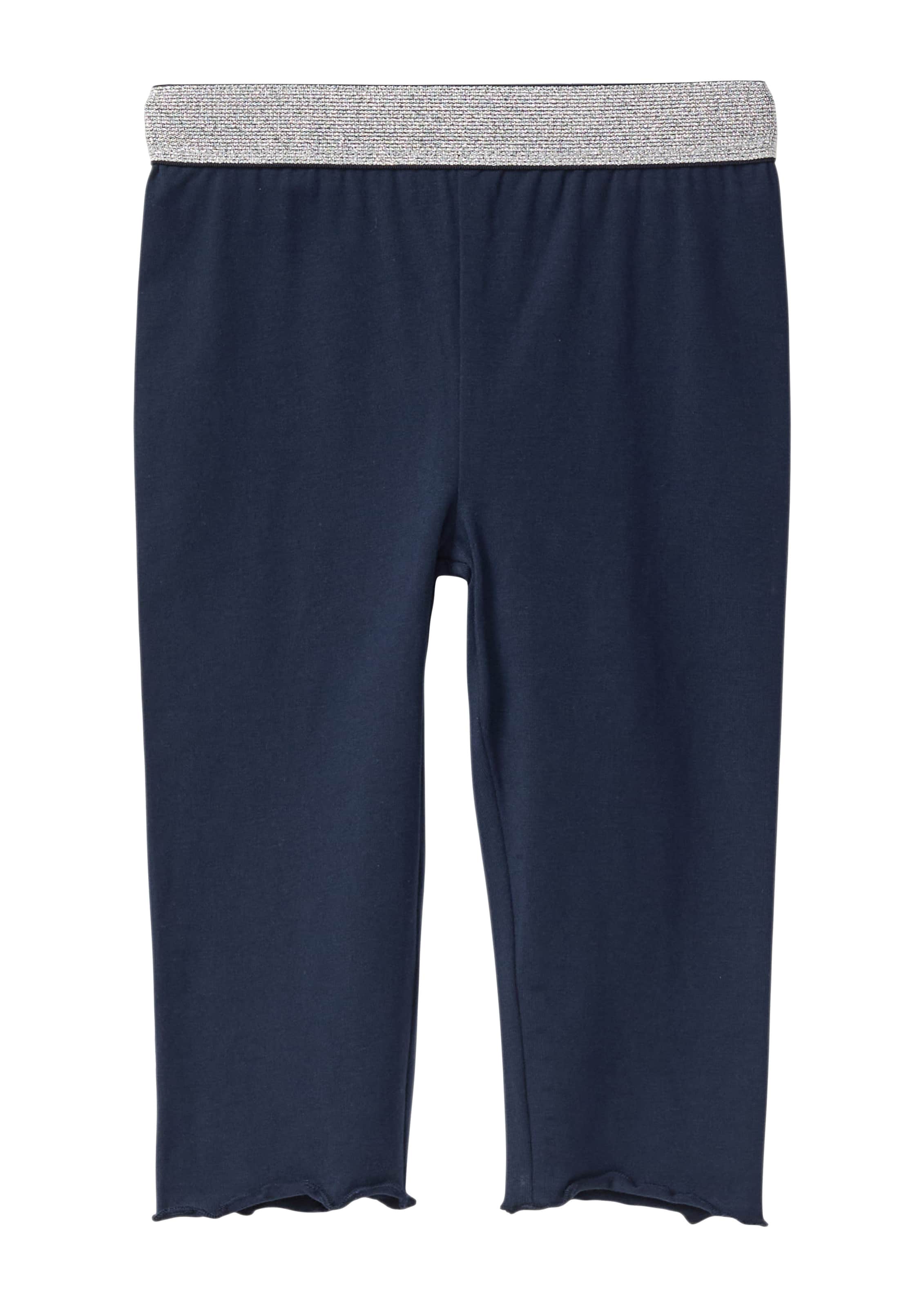 Coupe slim Leggings s.Oliver en bleu : devant