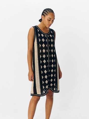 OBJECT Knit dress 'OBJWasila' in Beige: front