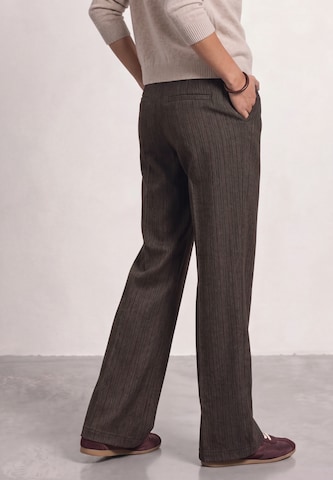 CECIL Loose fit Pleated Pants 'Amalia' in Brown