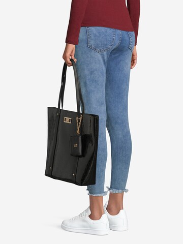 River Island Shopper in Schwarz