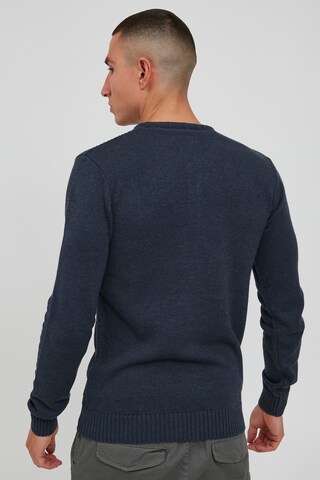 !Solid Strickpullover 'Terrance' in Blau