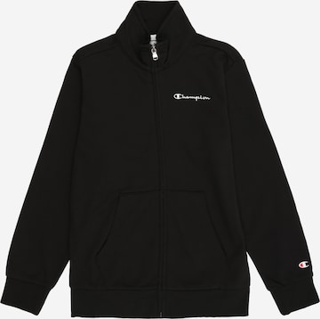 Giacca di felpa di Champion Authentic Athletic Apparel in nero: frontale