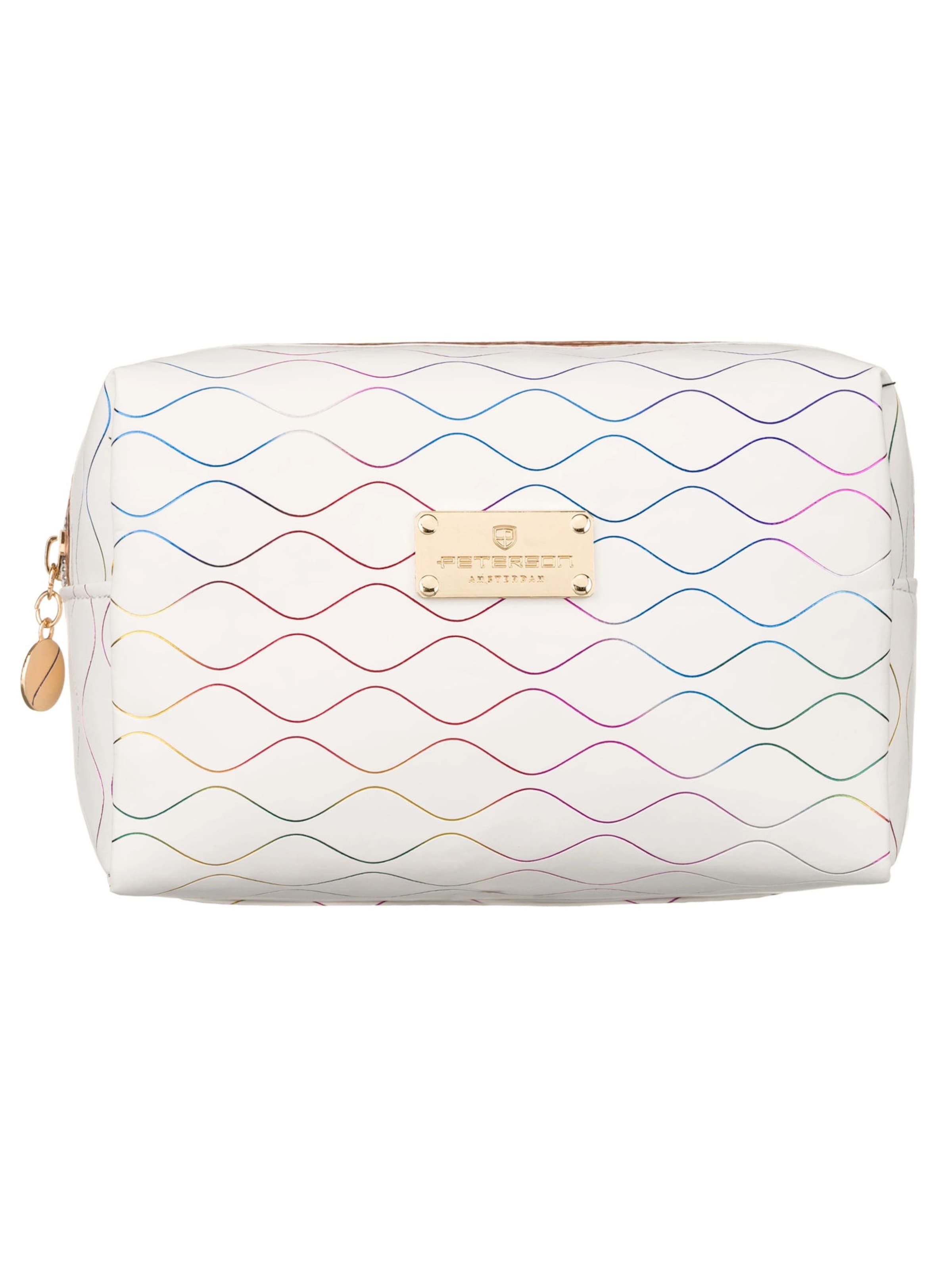Tomshop24-7 Cosmetic Bag 'Petersen' in White: front