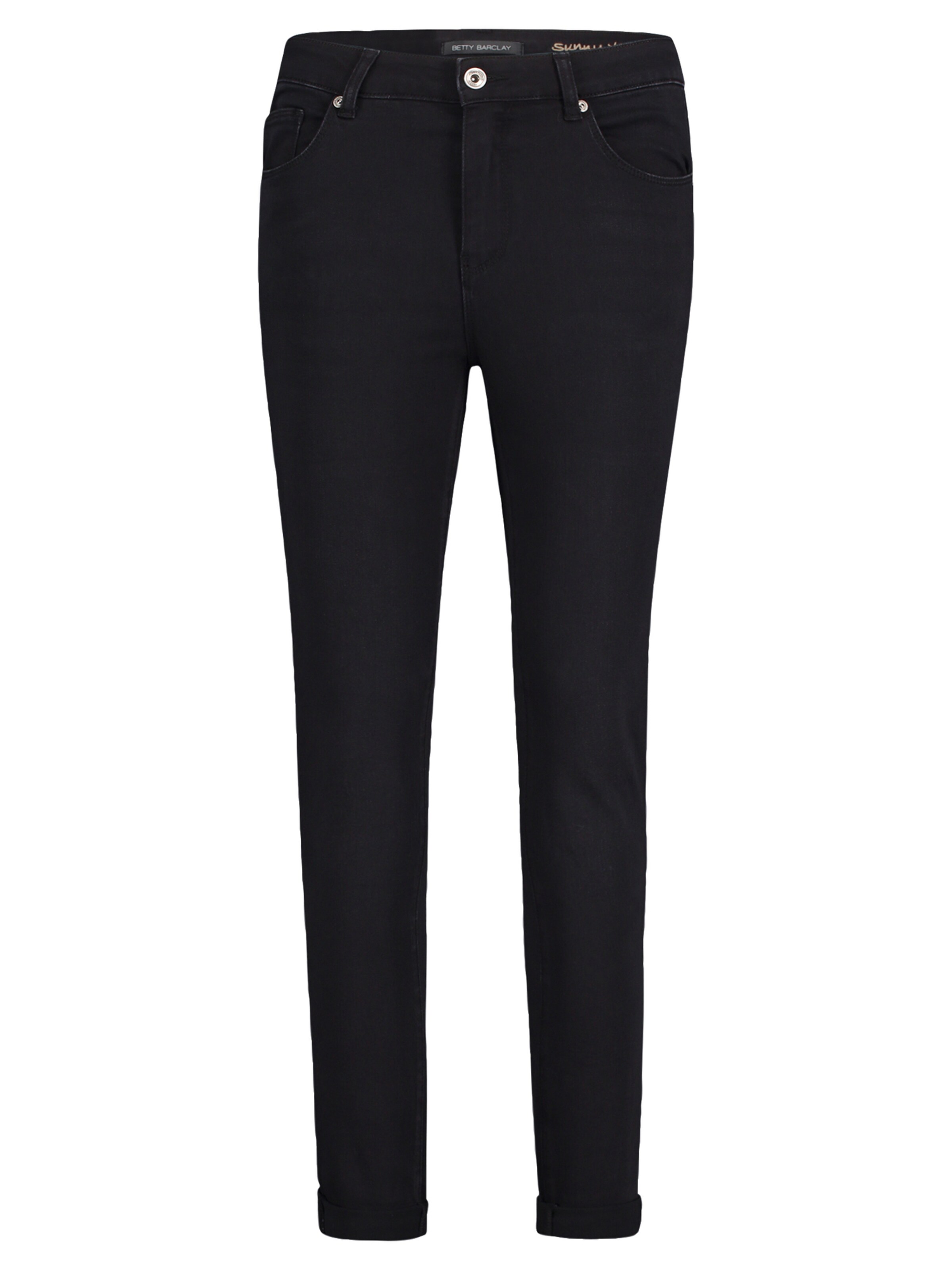 Coupe slim Jean Betty Barclay en noir : devant