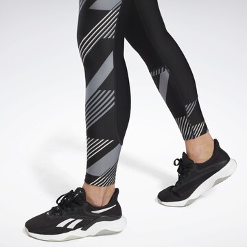 Reebok Skinny Workout Pants in Black