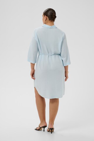 KAFFE CURVE - Vestido 'KCmille' em azul