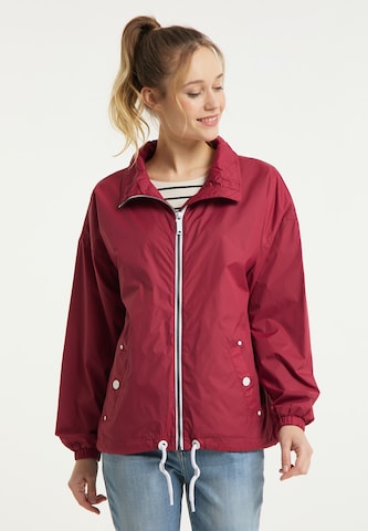 Veste mi-saison DreiMaster Maritim en rouge : devant