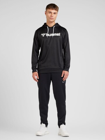 Hummel Αθλητική μπλούζα φούτερ σε μαύρο