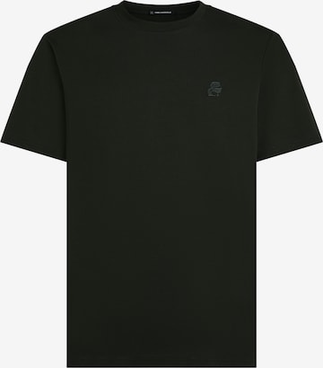 žalia Karl Lagerfeld Marškinėliai 'Kameo': priekis