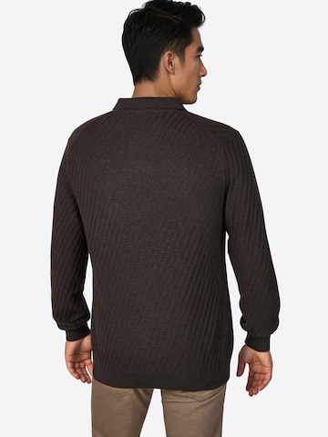 PIERRE CARDIN Trui in Bruin