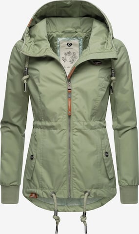 Ragwear Outdoorjas 'Danka' in Groen: voorkant