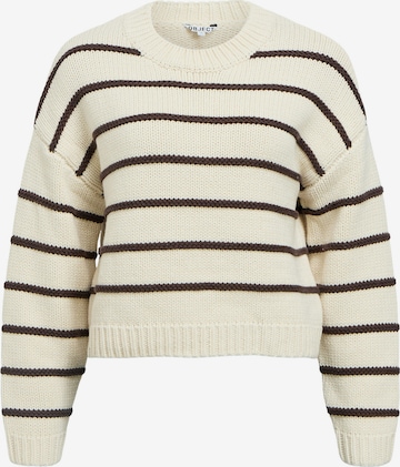 smėlio OBJECT Megztinis 'OBJODA': priekis