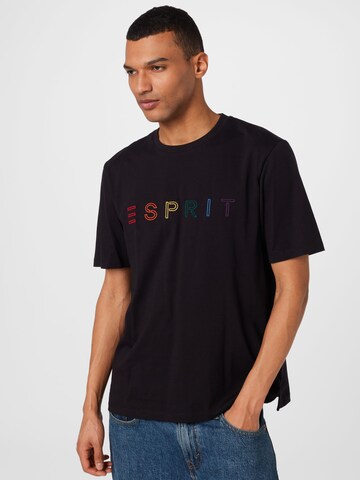 ESPRIT Shirt in Zwart: voorkant