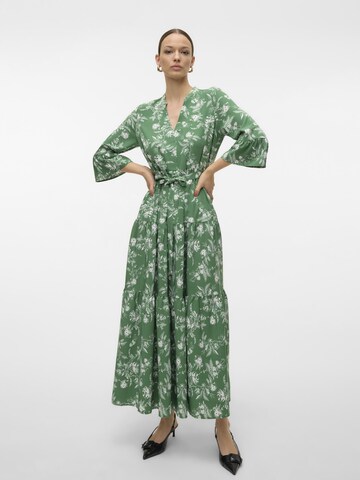 VERO MODA Shirt dress 'ZERA' in Green