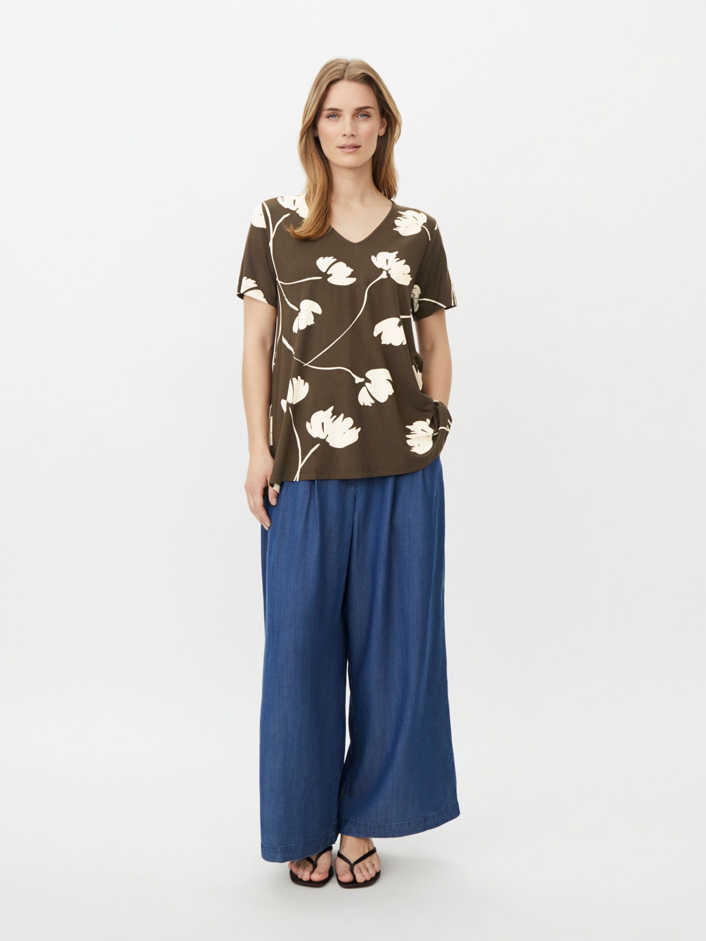 T-shirt 'MaDarlene' Masai en marron