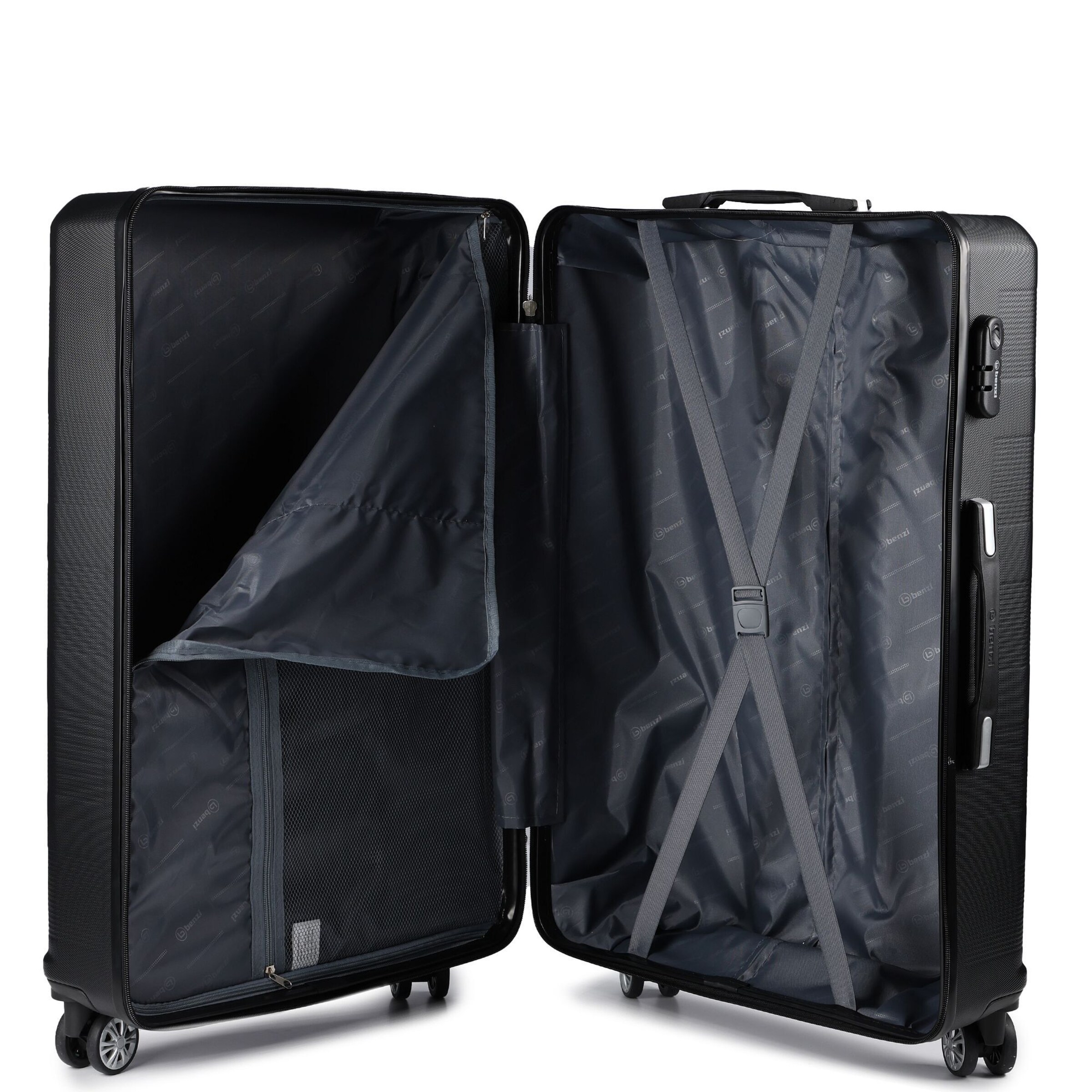 Benzi Suitcase set in Black