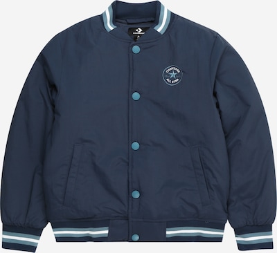 CONVERSE Prijelazna jakna u mornarsko plava / svijetloplava / bijela, Pregled proizvoda
