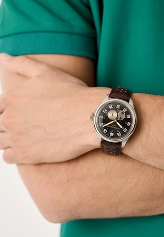 Aston Martin Analoog horloge 'TS1' in Bruin