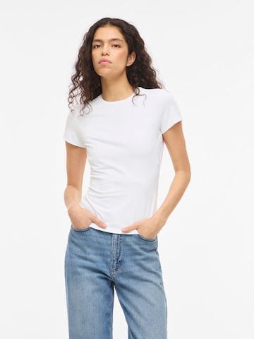 VILA Shirt 'VIKenza' in Wit: voorkant