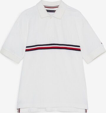 T-Shirt TOMMY HILFIGER en blanc : devant