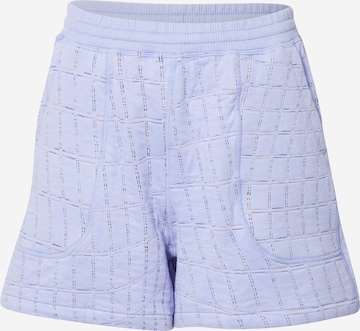 NIKE Ohlapna forma Športne hlače | vijolična barva: sprednja stran