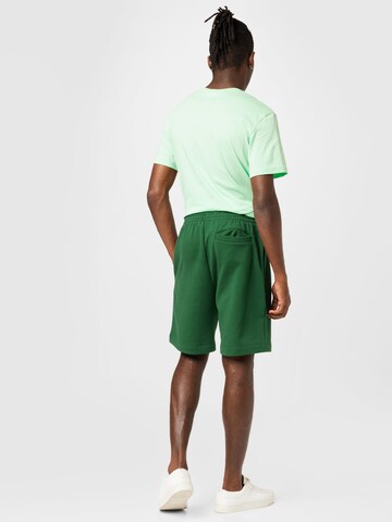 LACOSTE Regular Trousers in Green