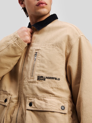KARL LAGERFELD JEANS Преходно яке в кафяво
