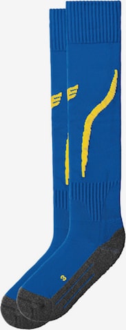 ERIMA Soccer Socks in Blue: front
