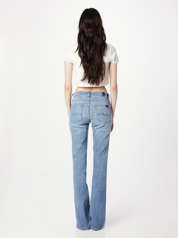 7 for all mankind Bootcut Jeans 'Tribeca' in Blau