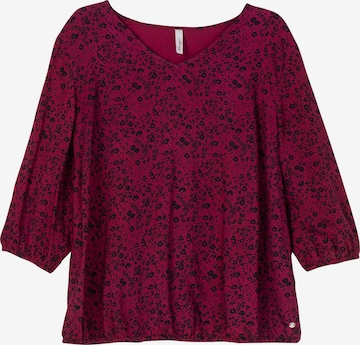 SHEEGO Blouse in Purple: front