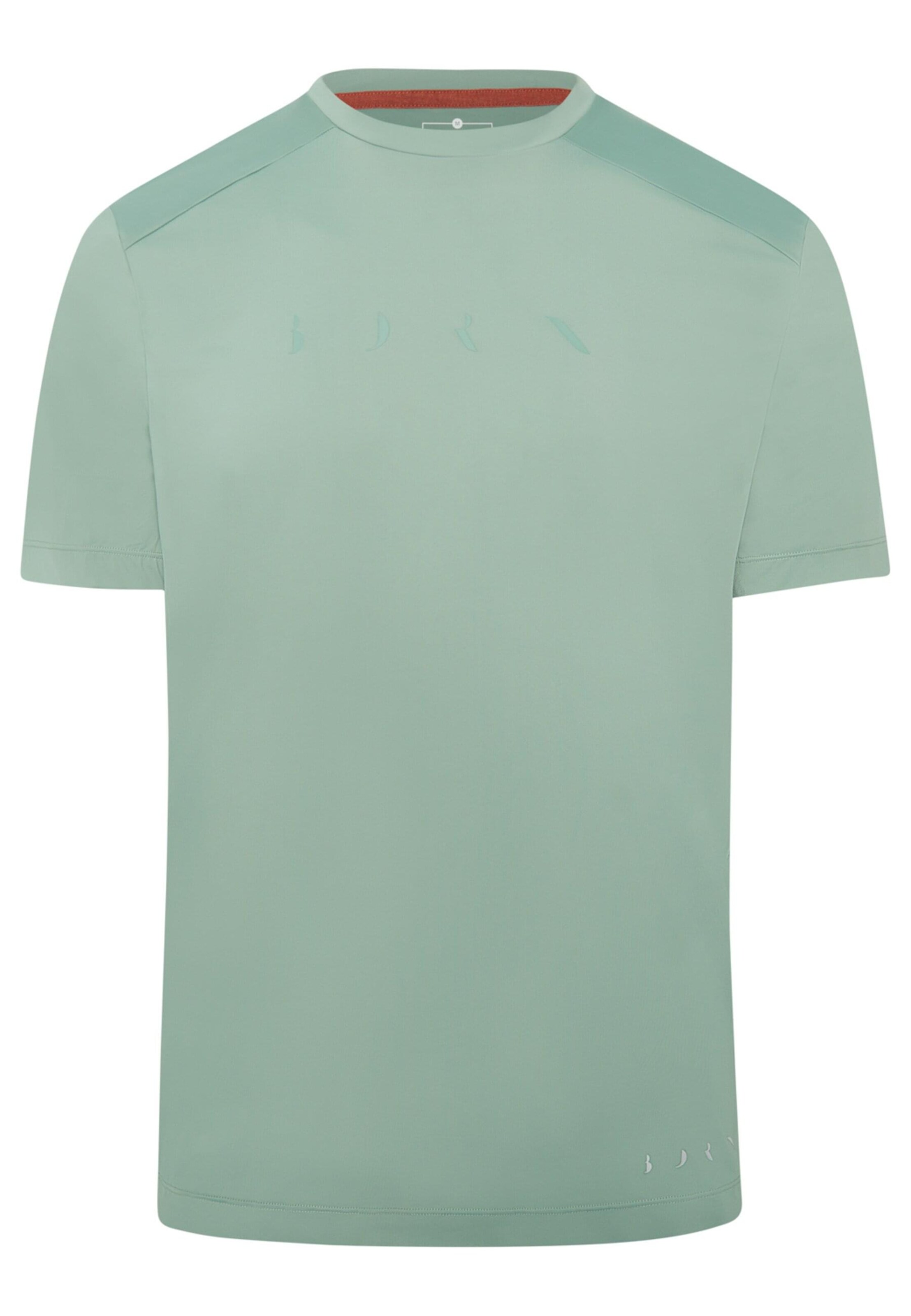 Born Living Yoga Shirt 'Volta' in Groen: voorkant