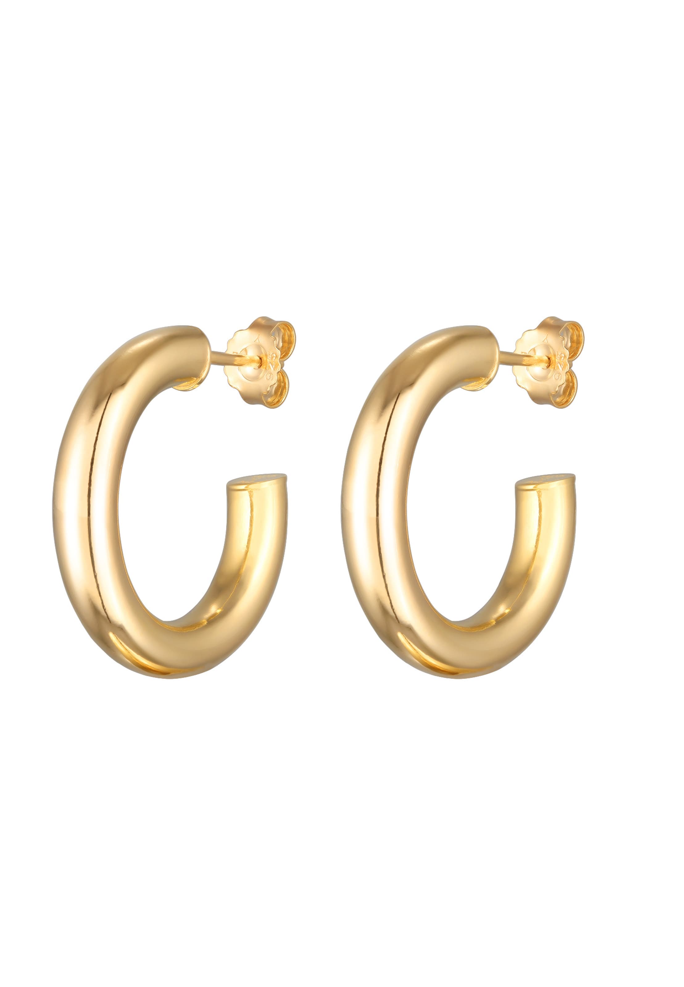 Boucles d'oreilles ELLI PREMIUM en or : devant