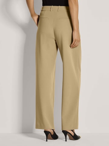 Loosefit Pantalon à pince MADELEINE en beige