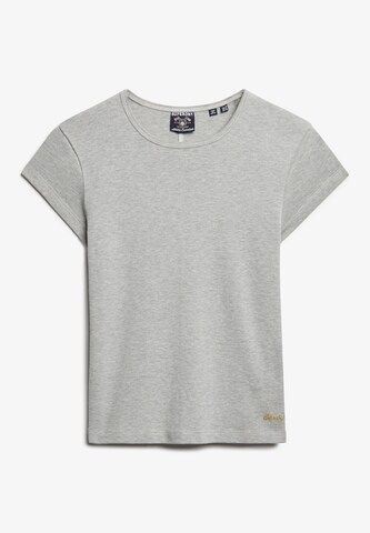 T-shirt 'Athletic Essential' Superdry & Co en gris : devant