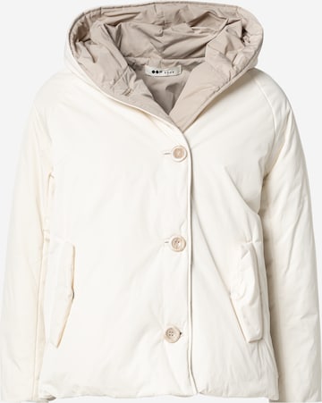 OOF WEAR Between-Season Jacket 'OF 18' in White: front
