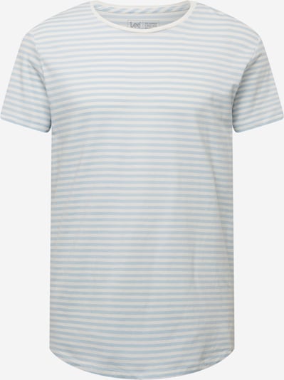 Lee T-Shirt en bleu clair / blanc, Vue avec produit