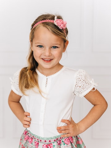 Mogo Shirt 'Zuckerhütl' in White