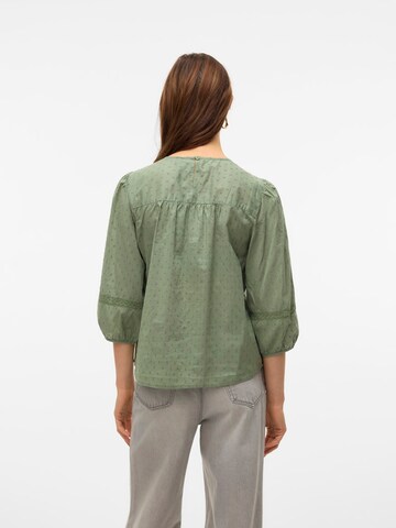 Camicia da donna 'VMTRINE' di VERO MODA in verde