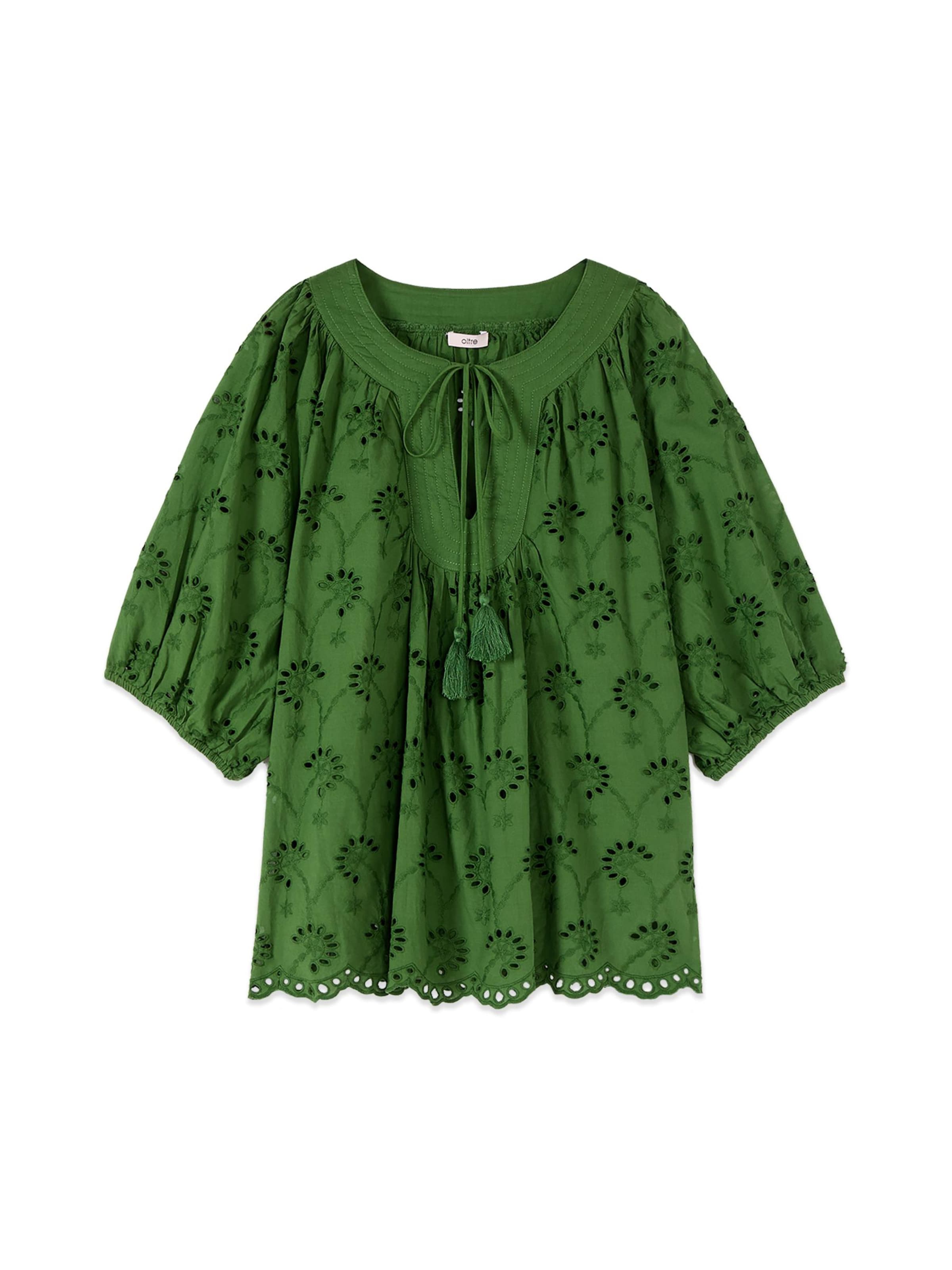 oltre Bluse‌‌‌‌ in Grün: Vorderseite