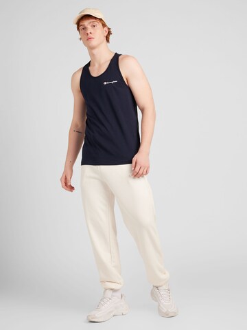 Tapered Pantaloni de la Champion Authentic Athletic Apparel pe alb