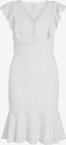 VILA - Vestido 'Crice' en blanco: frente