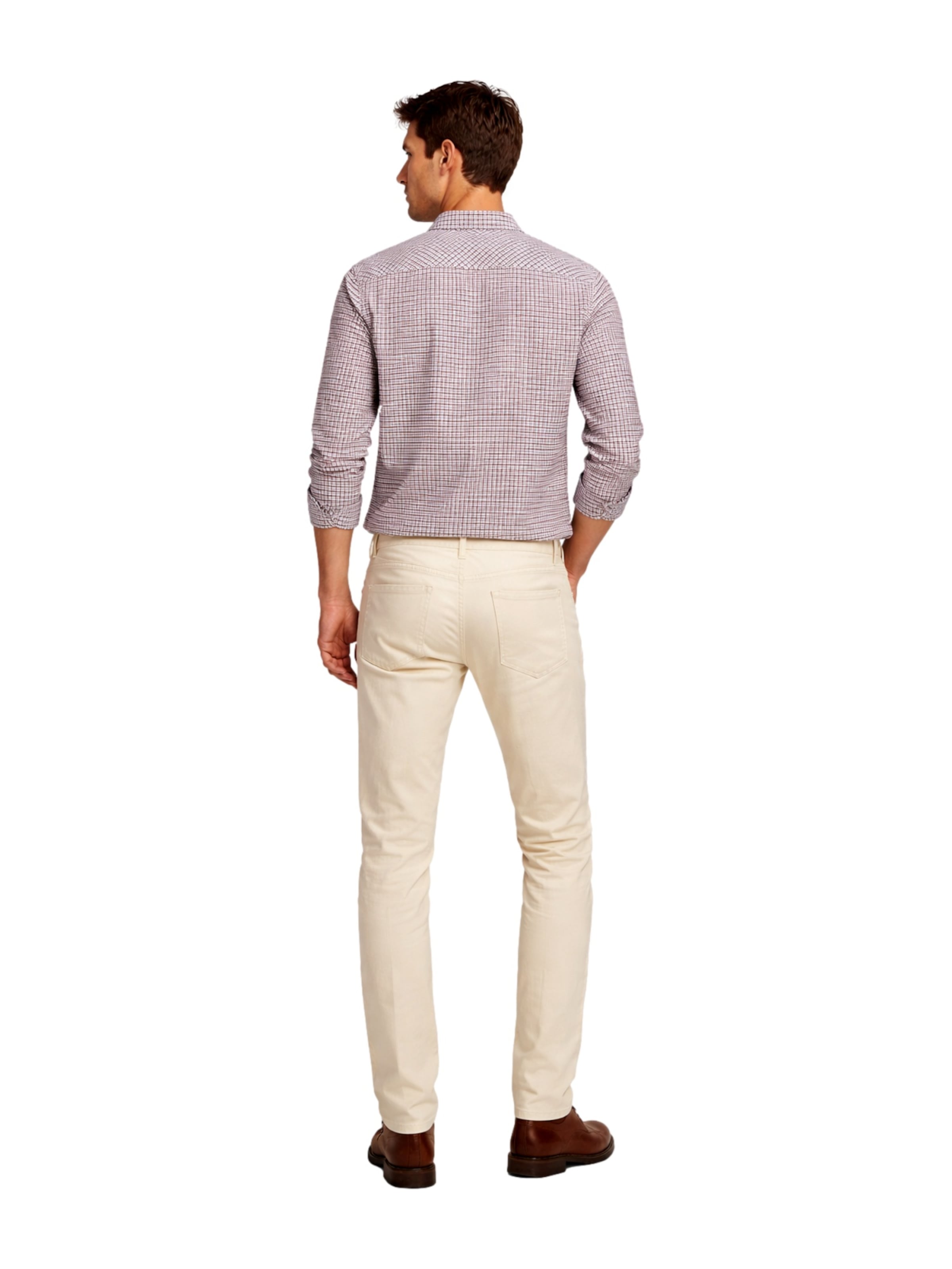 JACK & JONES Comfort Fit Skjorte 'Frederiksberg' i brun