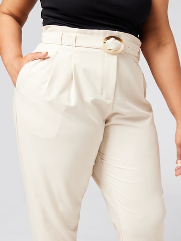 Guido Maria Kretschmer Curvy regular Παντελόνι 'Monique' σε λευκό